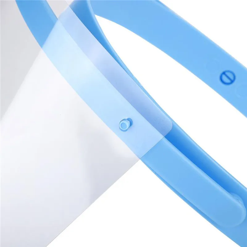 10pcs Dental Protective Face Dental Face Shield 1 Shelf 10Pcs Detachable Face Shield Anti-Fog Dustproof Replacement Covers