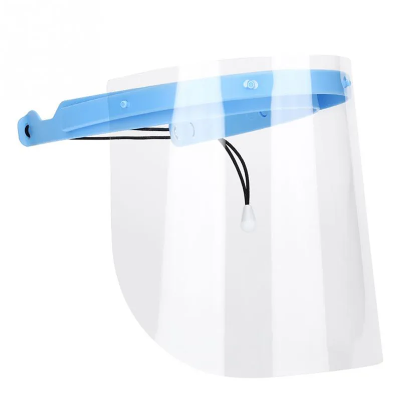 10pcs Dental Protective Face Dental Face Shield 1 Shelf 10Pcs Detachable Face Shield Anti-Fog Dustproof Replacement Covers