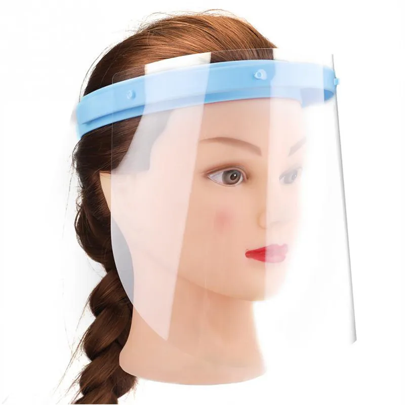 10pcs Dental Protective Face Dental Face Shield 1 Shelf 10Pcs Detachable Face Shield Anti-Fog Dustproof Replacement Covers
