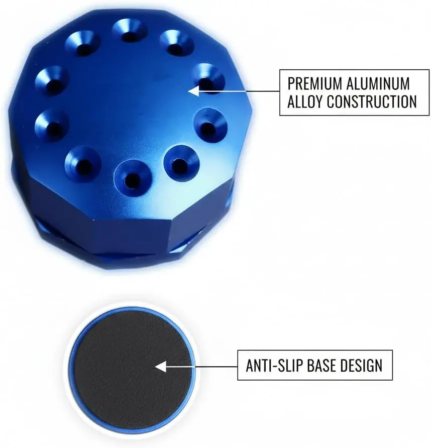 AG Dental Multi-function Screwdriver Storage Holder Rotating Box 360° Rotate Non-Slip Base Storage Box Screwdrivers Tool
