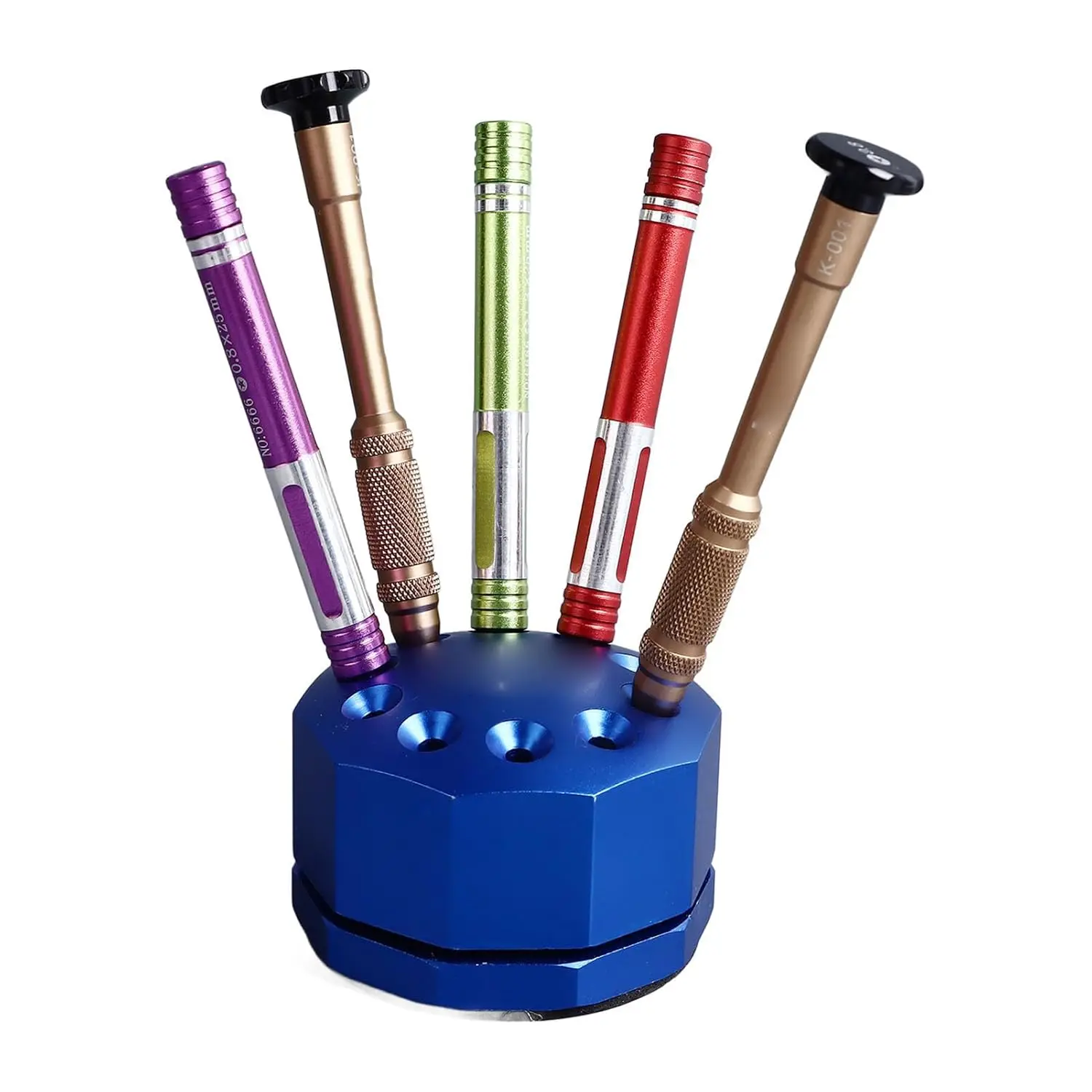 AG Dental Multi-function Screwdriver Storage Holder Rotating Box 360° Rotate Non-Slip Base Storage Box Screwdrivers Tool