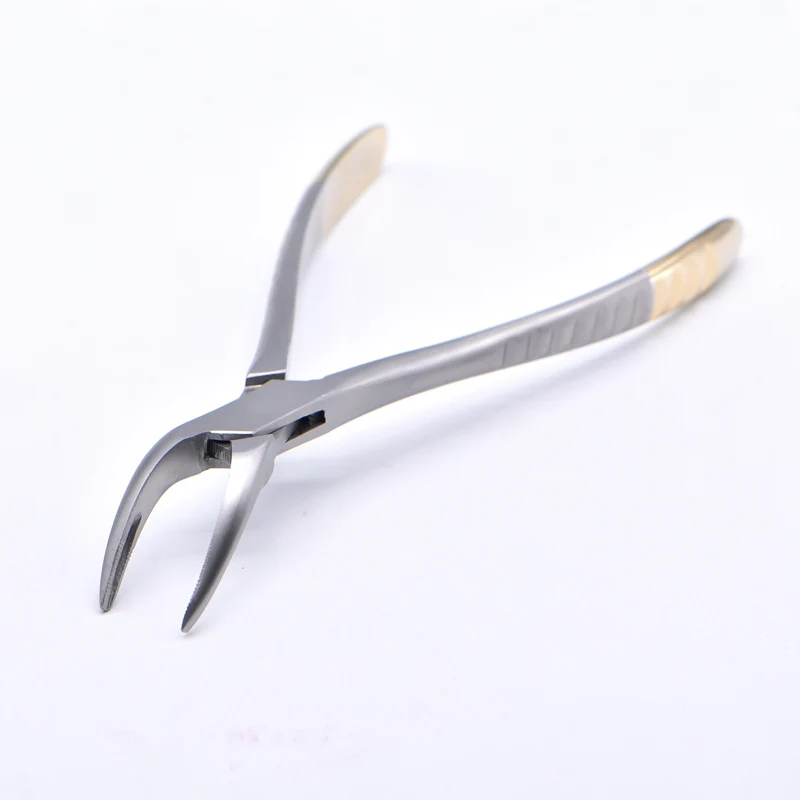 Dental Root Fragment Tooth Extraction Forceps Tooth Pliers Dental Instrument Curved Maxillary Mandibular Teeth Plier Dental tool