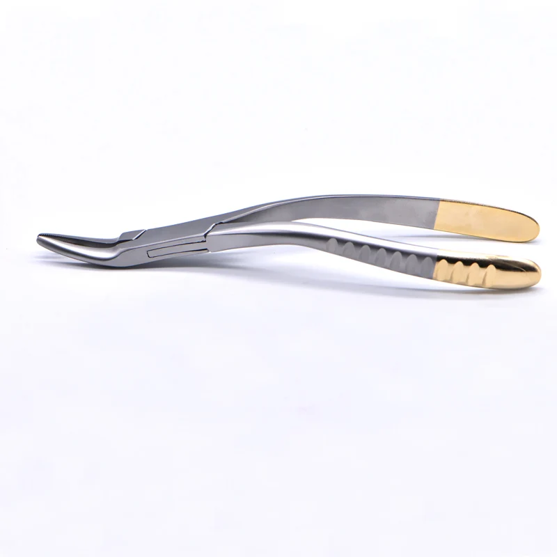 Dental Root Fragment Tooth Extraction Forceps Tooth Pliers Dental Instrument Curved Maxillary Mandibular Teeth Plier Dental tool