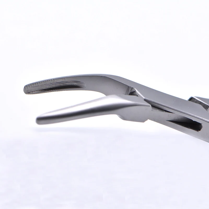 Dental Root Fragment Tooth Extraction Forceps Tooth Pliers Dental Instrument Curved Maxillary Mandibular Teeth Plier Dental tool