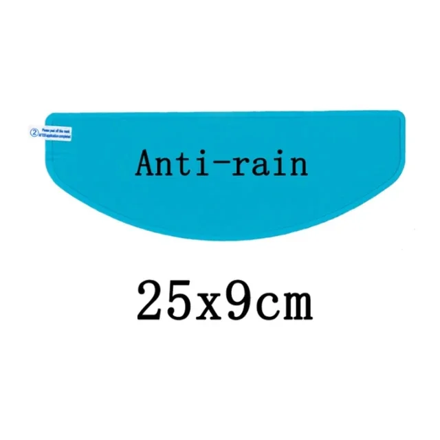 1-2Pcs Motorcycle Helmet Clear Rainproof/Anti-fog Film Helmet Lens Durable Nano Coating Sticker Safety Driving Moto Accessories