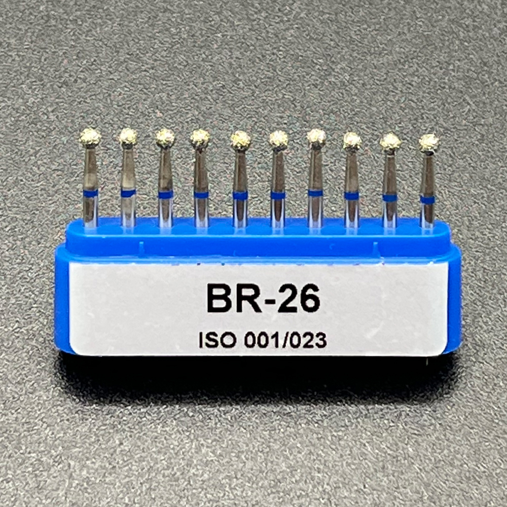 10pcs Hot Sale Dental Diamond FG High Speed Burs for Polishing Teeth Smoothing Dentistry Instrument BR-40 46 26 41s Diamond Burs