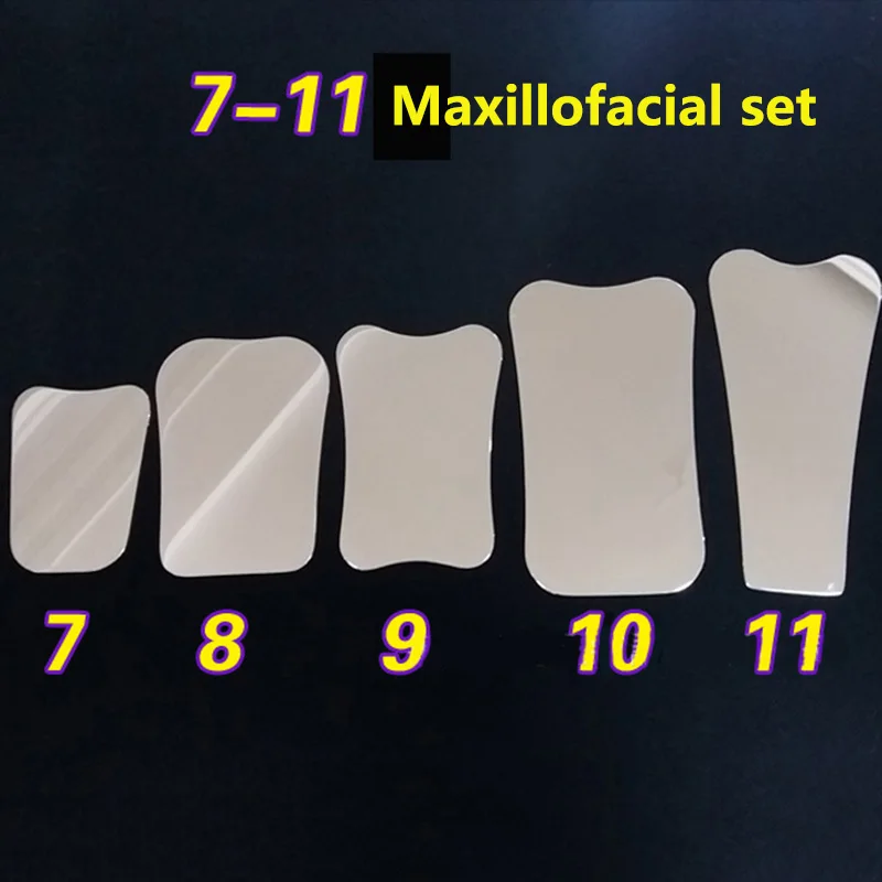 1pc Dental Folding stainless steel Reflector Orthodontic Fold Mirrors Double Sided Photography Reflector Dentist Mirror clinic