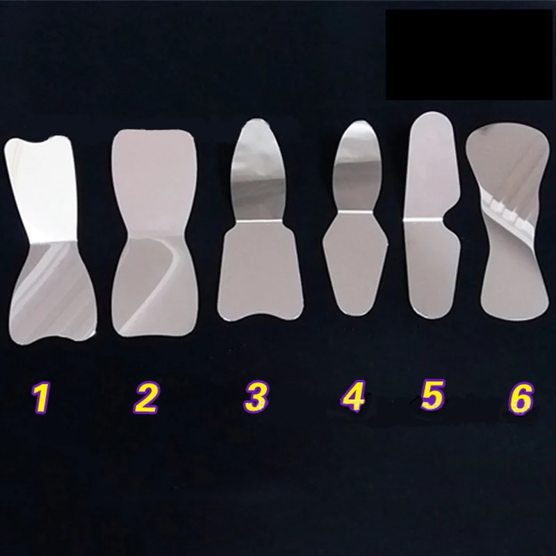 1pc Dental Folding stainless steel Reflector Orthodontic Fold Mirrors Double Sided Photography Reflector Dentist Mirror clinic