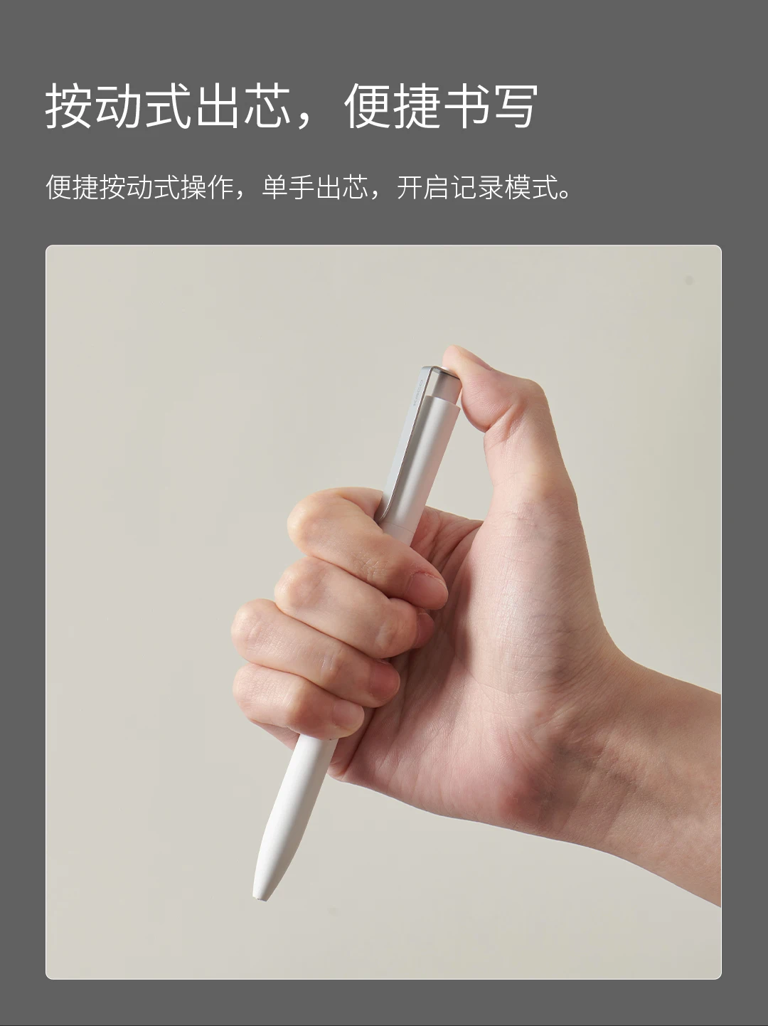 KACO DAILY Gel Pen Office Stationery Push Type 0.5mm Black Ink Double Bead Pen Head Metal Pen Clip Writing Smooth And Fast Dry