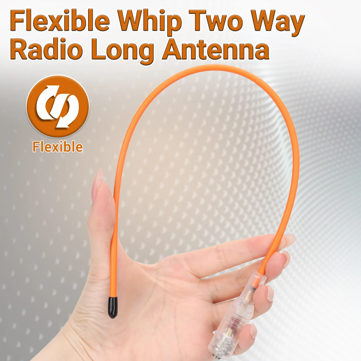 ABBREE Walkie Talkie AR-771T Dual Band SMA-Female Antenna for Baofeng UV-5R BF-888S UV-21 PRO Quangsheng UV-K5 UV-K6 Ham Radio
