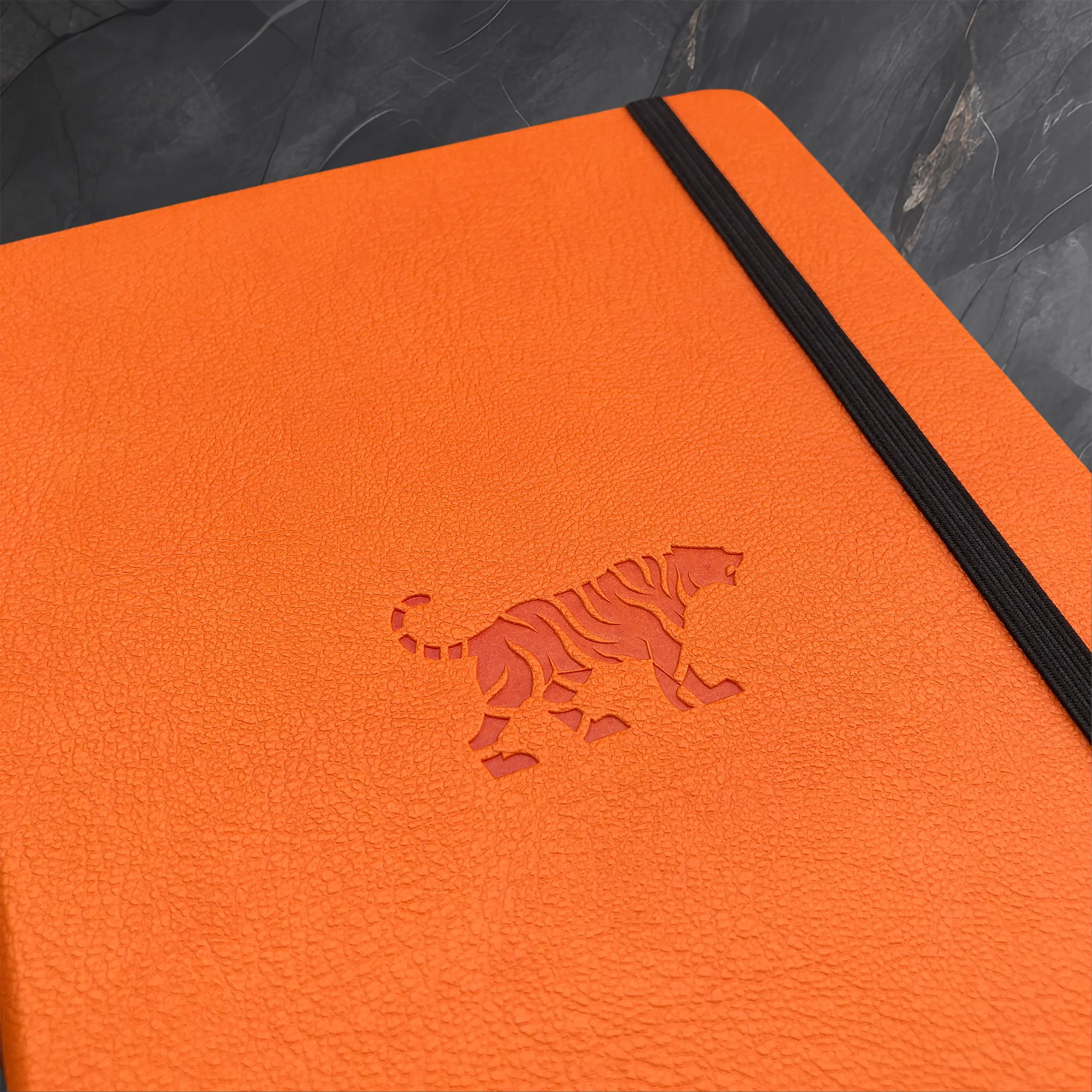 BUKE Tiger Dotted Journal, 160gsm Thick Paper Dot Grid Notebook 160 Pages Numbered, 5*5mm DOT-GRID Layouts