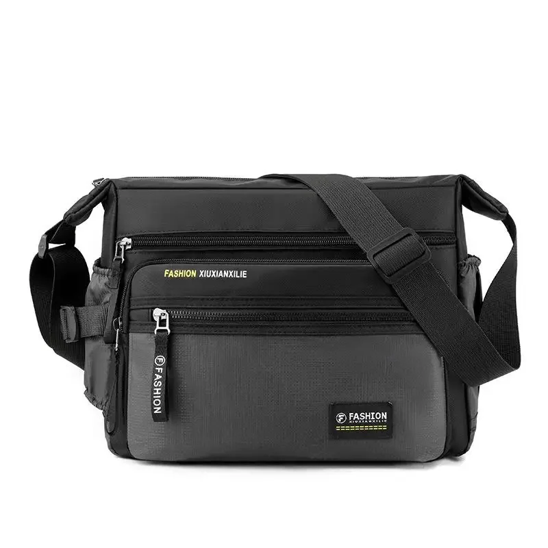 Men Crossbody Bags Male Nylon Shoulder Bags Boy Messenger Bags Man Handbags for Travel Casual Large Bag