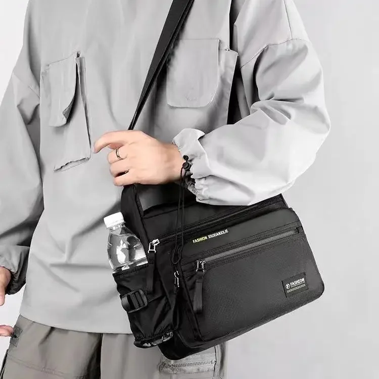 Men Crossbody Bags Male Nylon Shoulder Bags Boy Messenger Bags Man Handbags for Travel Casual Large Bag