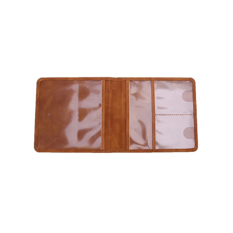 Car Registration,Driver's License and Insurance Card Holder - Leather Vehicle Glove Box Automobile Documents Paperwork Organizer