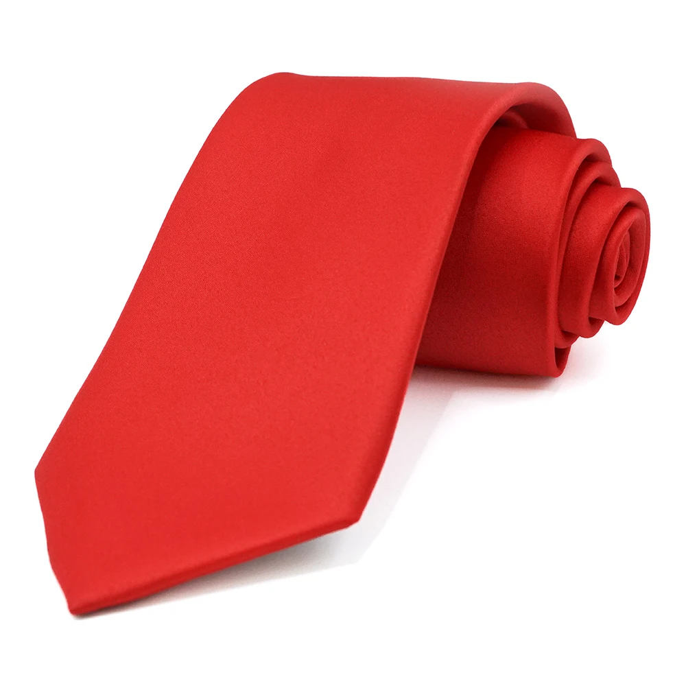 EASTEPIC 8 cm Sage Green Quality Polyester Tie for Men Classic Neckwear Men's Accessory Solid Color Hot Pink Business Conference