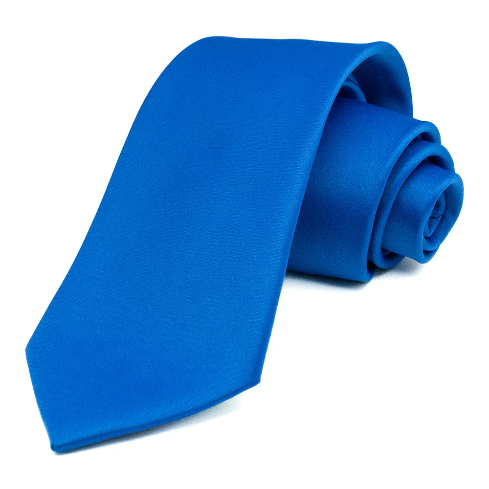 EASTEPIC 8 cm Sage Green Quality Polyester Tie for Men Classic Neckwear Men's Accessory Solid Color Hot Pink Business Conference