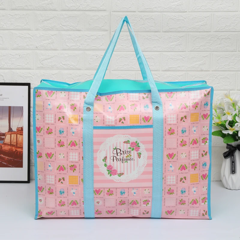 Thicken Quilt Organizer Storage Bag Luggage Bags Portable Shopping Travel Moisture Proof Package Clothes Students