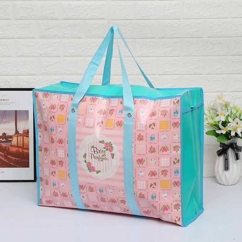 Thicken Quilt Organizer Storage Bag Luggage Bags Portable Shopping Travel Moisture Proof Package Clothes Students