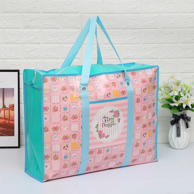 Thicken Quilt Organizer Storage Bag Luggage Bags Portable Shopping Travel Moisture Proof Package Clothes Students