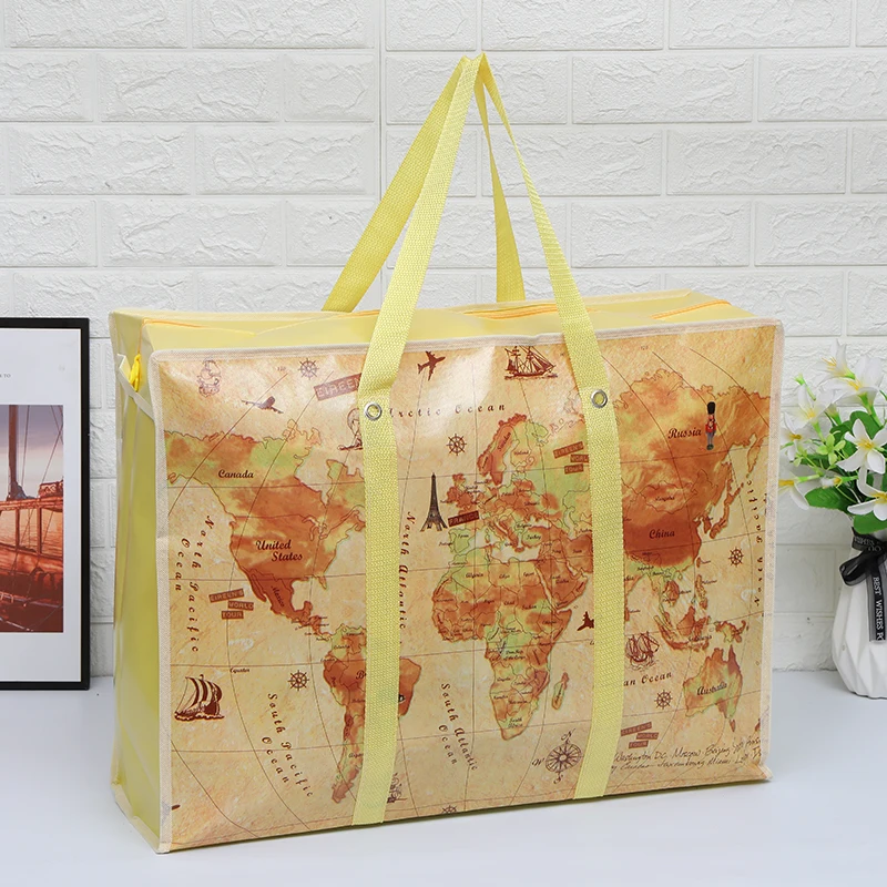 Thicken Quilt Organizer Storage Bag Luggage Bags Portable Shopping Travel Moisture Proof Package Clothes Students
