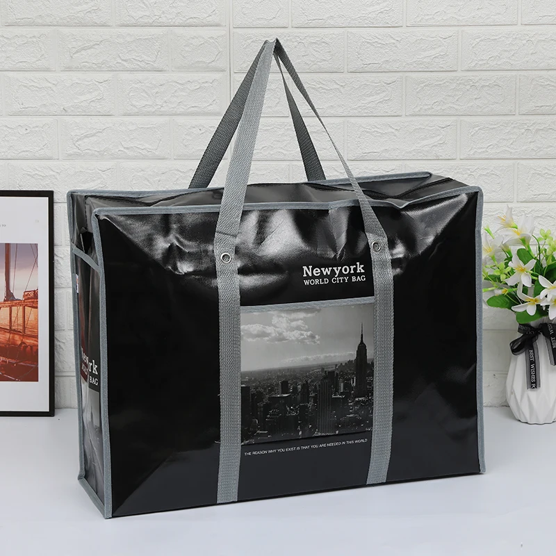 Thicken Quilt Organizer Storage Bag Luggage Bags Portable Shopping Travel Moisture Proof Package Clothes Students