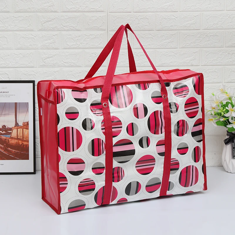 Thicken Quilt Organizer Storage Bag Luggage Bags Portable Shopping Travel Moisture Proof Package Clothes Students