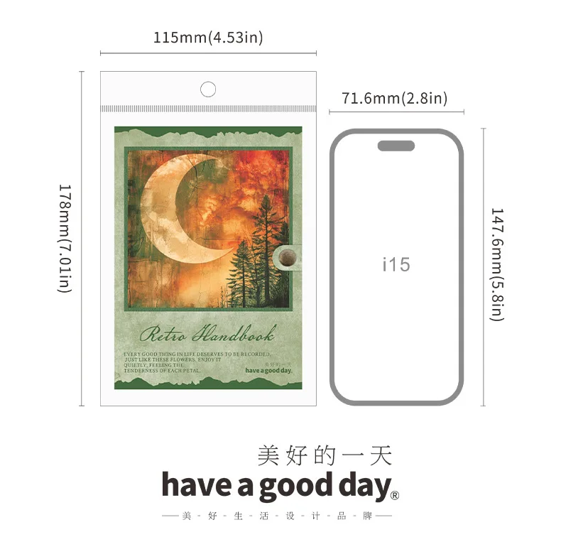 30pcs/lot Memo Pads Material Paper Vintage Handbook Junk Journal Scrapbooking Paper Retro Background Decoration Paper