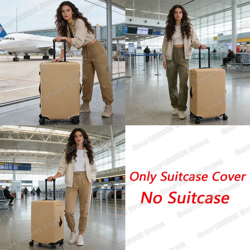Graffiti Female Bear Doll Luggage Cover for Travel Women Men Travel Accessories Anti-dust Elastic Suitcase Trolley Case Covers