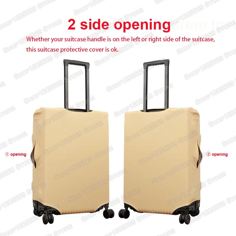 Graffiti Female Bear Doll Luggage Cover for Travel Women Men Travel Accessories Anti-dust Elastic Suitcase Trolley Case Covers