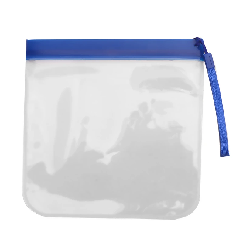 1/2/4pcs Luggage Transparent Travel Use Leakproof Flight Make Up Waterproof For Women Reusable Airport Security Storage bag