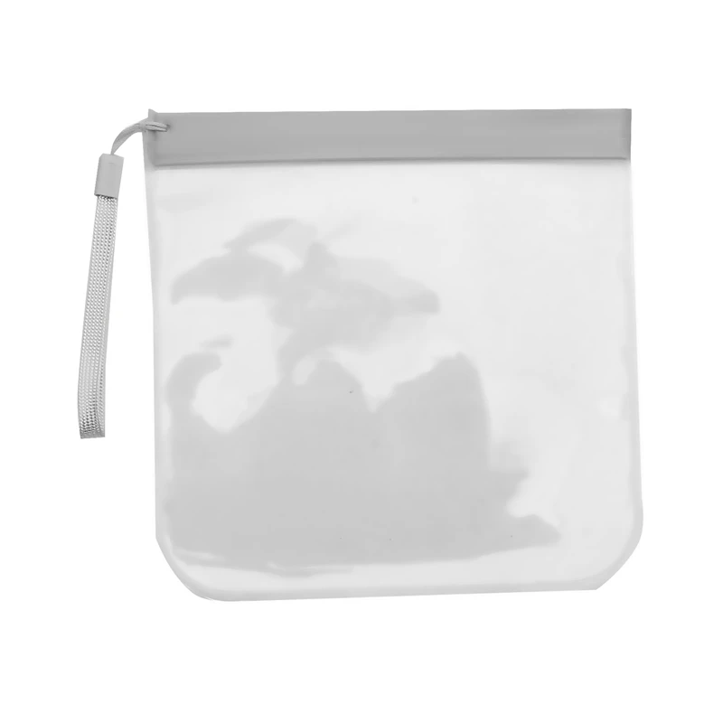 1/2/4pcs Luggage Transparent Travel Use Leakproof Flight Make Up Waterproof For Women Reusable Airport Security Storage bag