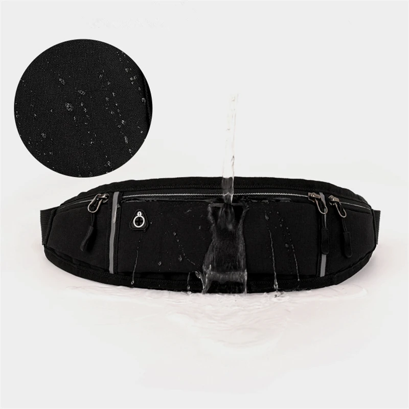Professional Running Waist Bag Sports Belt Pouch Mobile Phone Case Men Women Hidden Pouch Gym Sports Bags Running Pack