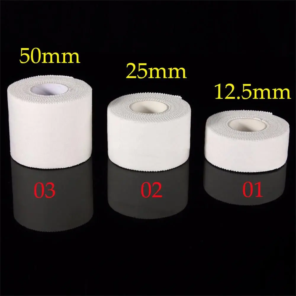 12.5/25/50mm/Roll Medical Waterproof Cotton Premium Adhesive Tape Sport Binding Physio Muscle Elastic Bandage Strain Injury Tape