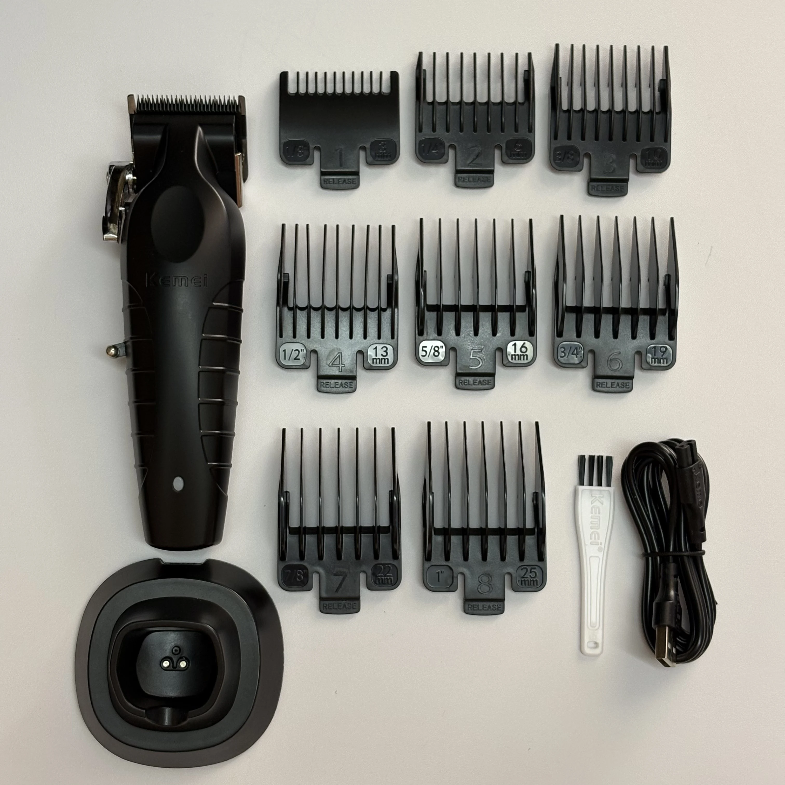 Kemei KM-2296 KM-2299 KM-1102 Hair Clipper Kit Men's Electric Shaver Hair Trimmer Machine Professional Hair Cutting Machine