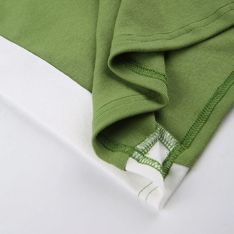 Sleeveless Knitted Crop Tops Green Sexy Basic Patchwork 2023 Summer Casual Cami Backless Y2k Vintage Tank Top Women