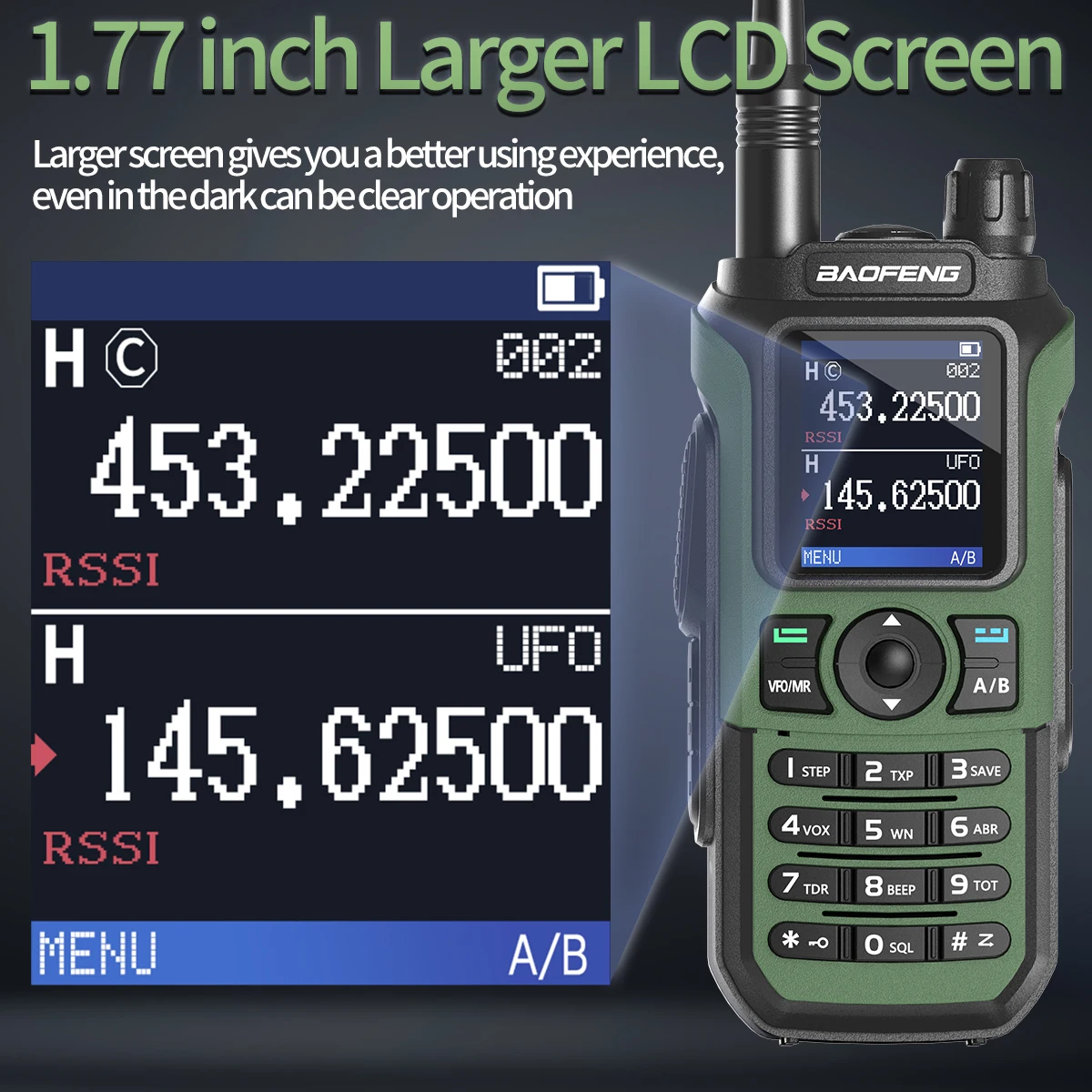 Baofeng UV 21 Pro Wireless Copy Frequency Walkie Talkie 16 KM AM Long Range Waterproof Multi-Band Type-C Charger Ham Radio UV 5R