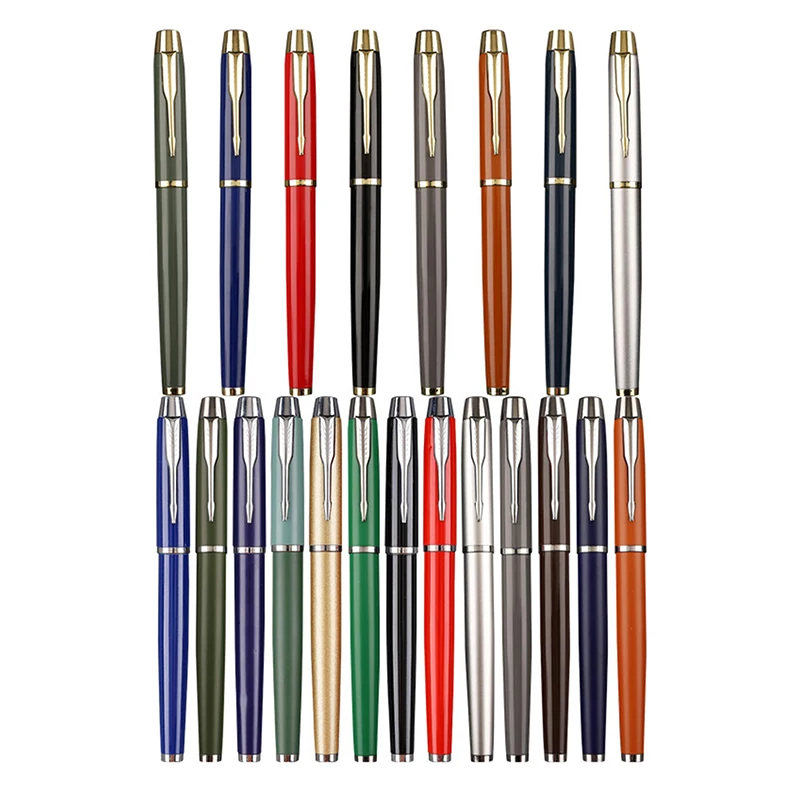 1Pcs Metal Multicolor Pearl Signature Pen Business Office Gift Neutral Pen