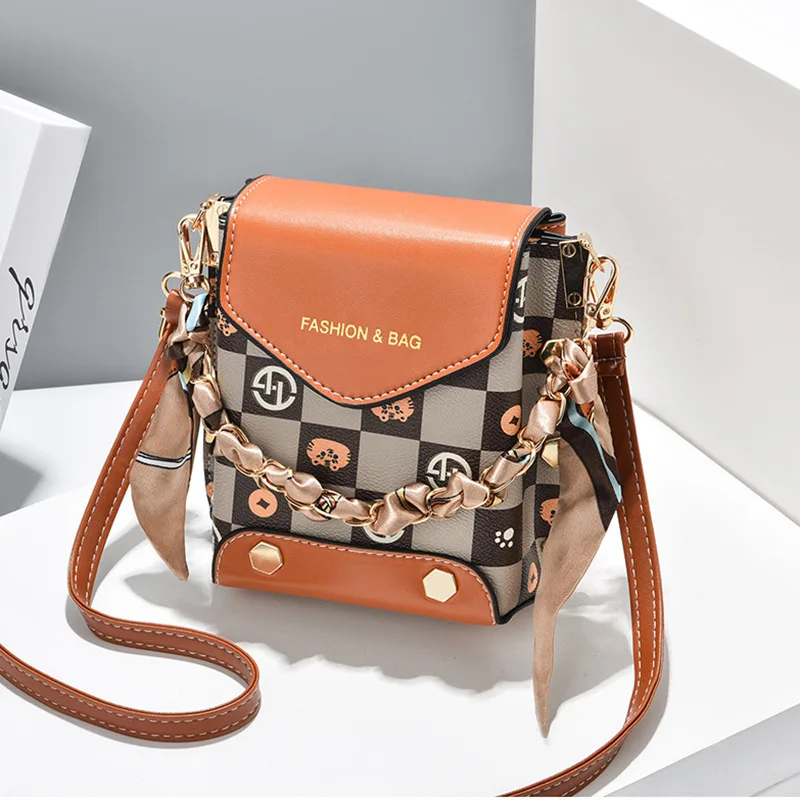 Mobile Phone Bag Women's New Summer Fashion Mini Bag Fashion Single Shoulder Crossbody Good-looking Suitable Daily Collocation