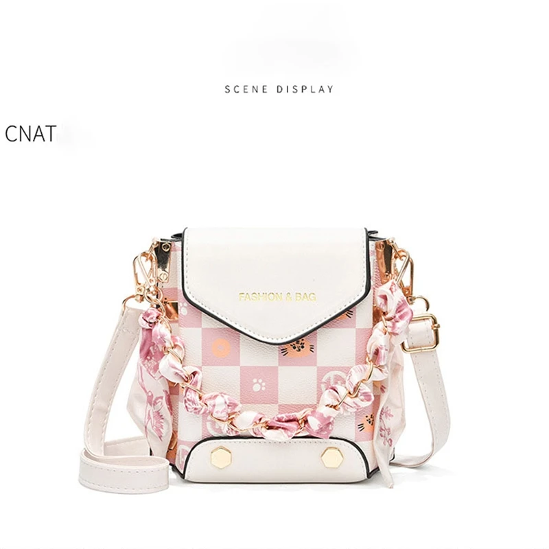 Mobile Phone Bag Women's New Summer Fashion Mini Bag Fashion Single Shoulder Crossbody Good-looking Suitable Daily Collocation