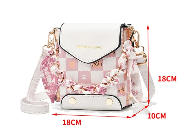 Mobile Phone Bag Women's New Summer Fashion Mini Bag Fashion Single Shoulder Crossbody Good-looking Suitable Daily Collocation