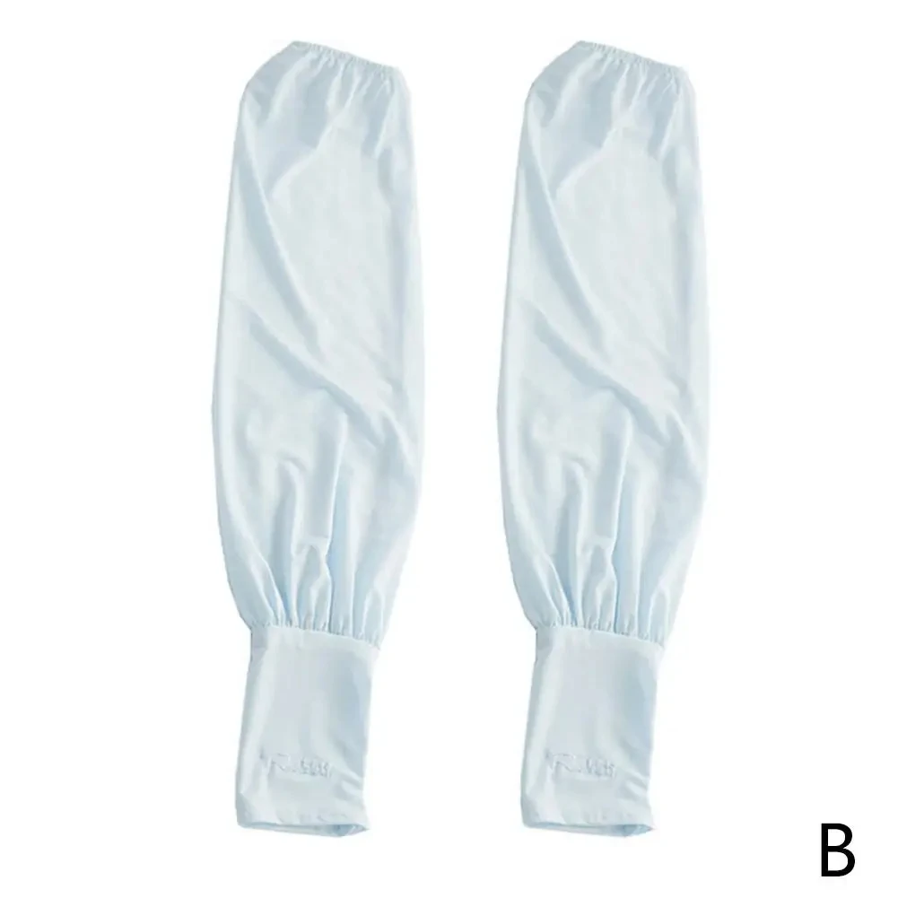 Summer Loose Sunscreen Driving Ice Silk Sleeve Female Long Length UV Protection Arm Arm Glove Sleeves Super Soft Breathable