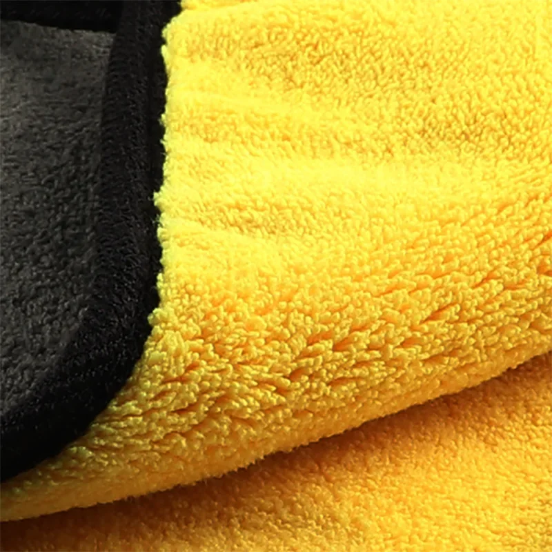 30*30cm Microfiber Car Cleaning Towels Car Wash Drying Cloth Hemming Microfiber Towel Care Wash Cloth Car Detailing Accessories