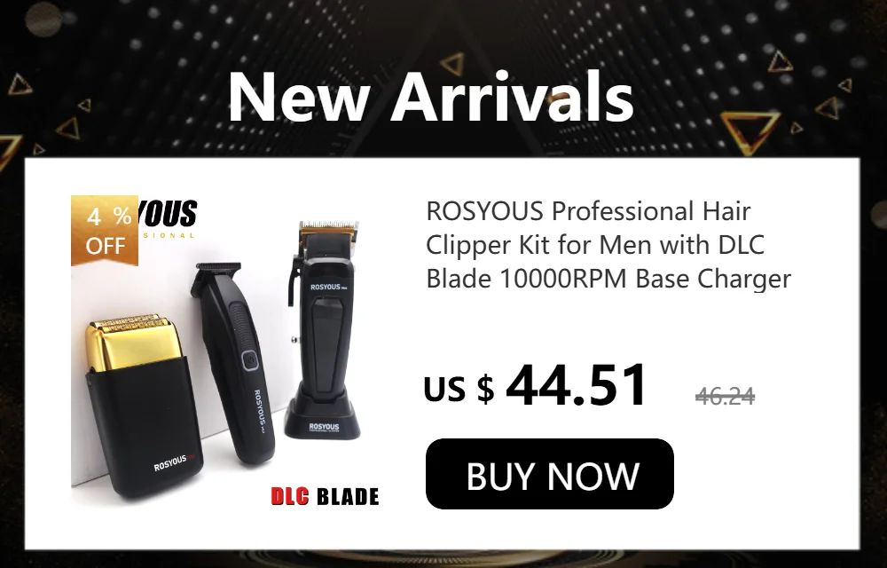Professional T9 Hair Trimmer Machine Metal Body Beard Trimmer for Men Stainless Steel Blade Hair Clipper Beard Trimmer