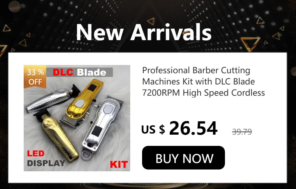 Professional T9 Hair Trimmer Machine Metal Body Beard Trimmer for Men Stainless Steel Blade Hair Clipper Beard Trimmer