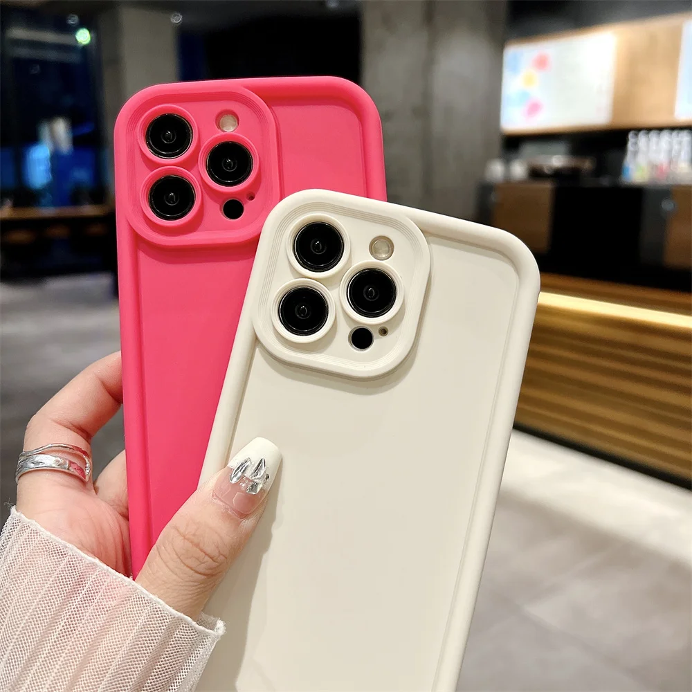 Phone Case For iPhone 11 12 13 14 15 16 17 18 Pro Max 17 Air 16E Crossbody Adjustable Lanyard Strap Rope Soft Cover