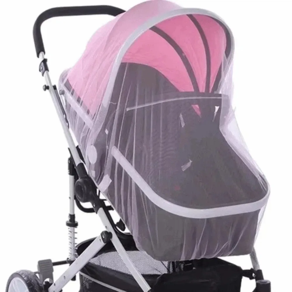 Mosquito Net For Baby Stroller Summer Pram Insect Shield Net Infants Pushchair Cart Safe Protection Mesh Pram Accessories