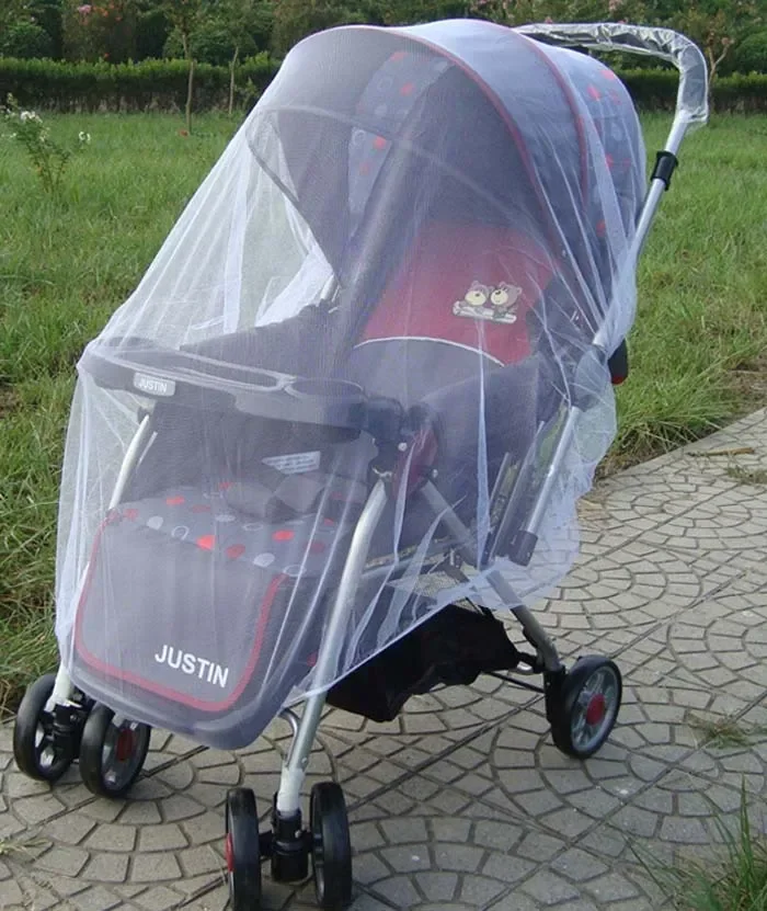 Mosquito Net For Baby Stroller Summer Pram Insect Shield Net Infants Pushchair Cart Safe Protection Mesh Pram Accessories