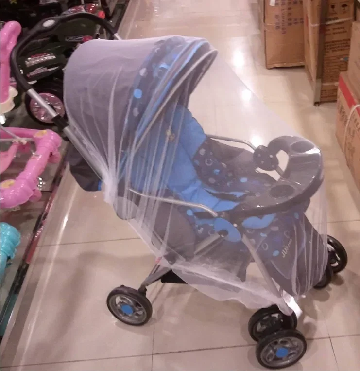 Mosquito Net For Baby Stroller Summer Pram Insect Shield Net Infants Pushchair Cart Safe Protection Mesh Pram Accessories