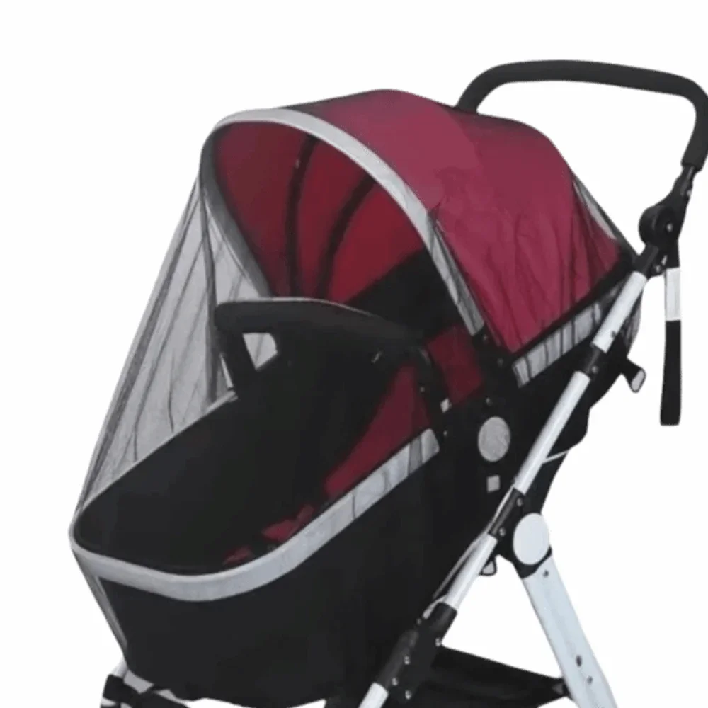 Mosquito Net For Baby Stroller Summer Pram Insect Shield Net Infants Pushchair Cart Safe Protection Mesh Pram Accessories