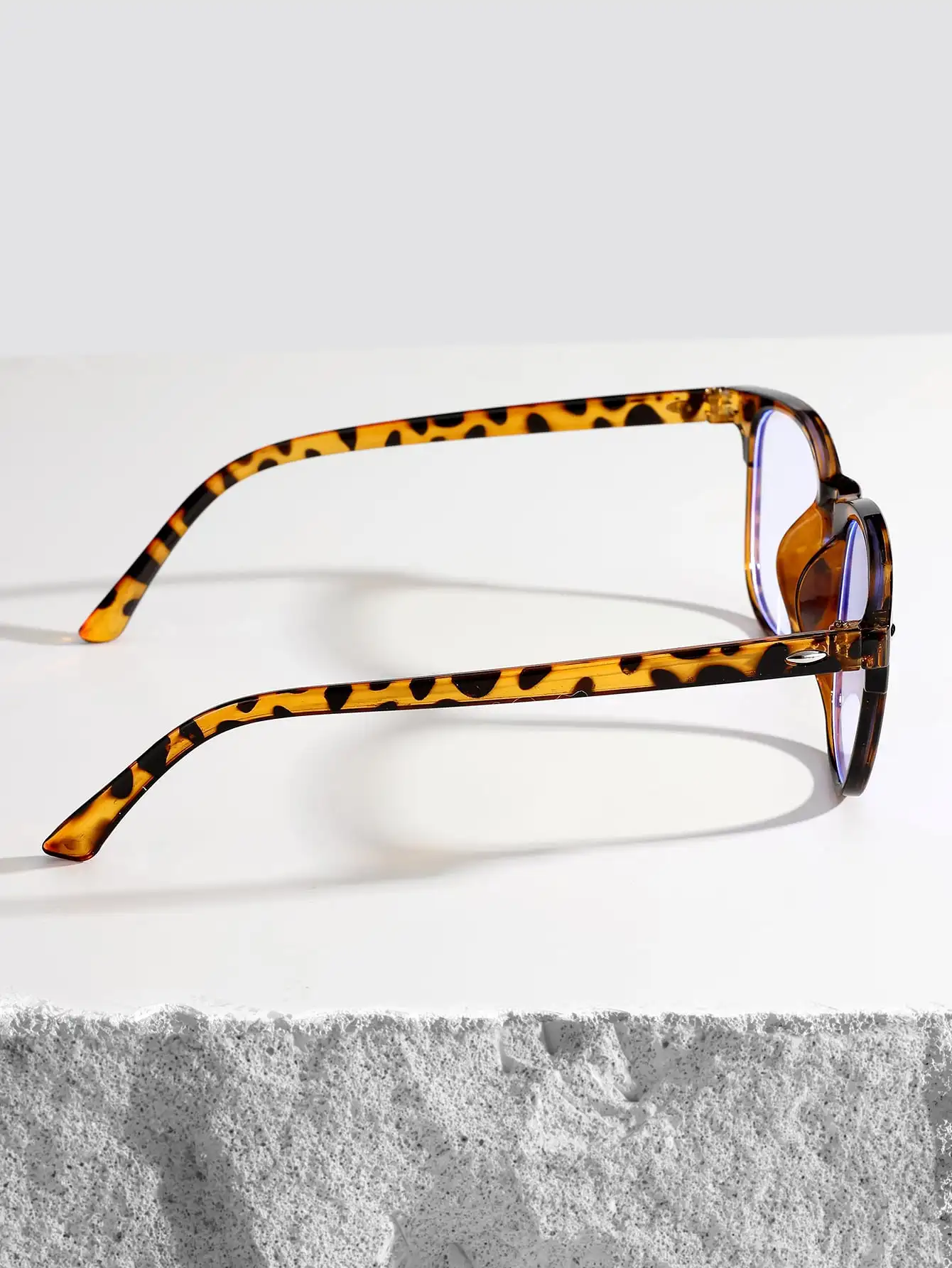 1-2-3PCS Unisex Square Plastic Frame Trendy Anti-Blue Light Clear Glasses For Back To School Clothing Accessories.